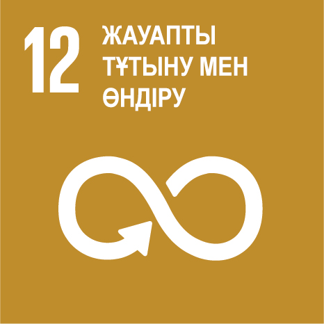 Мақсат 12. Жауапты тұтыну мен өндіру