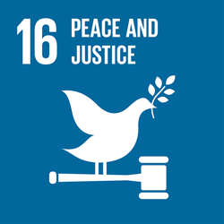 Goal 16. Peace and justice 