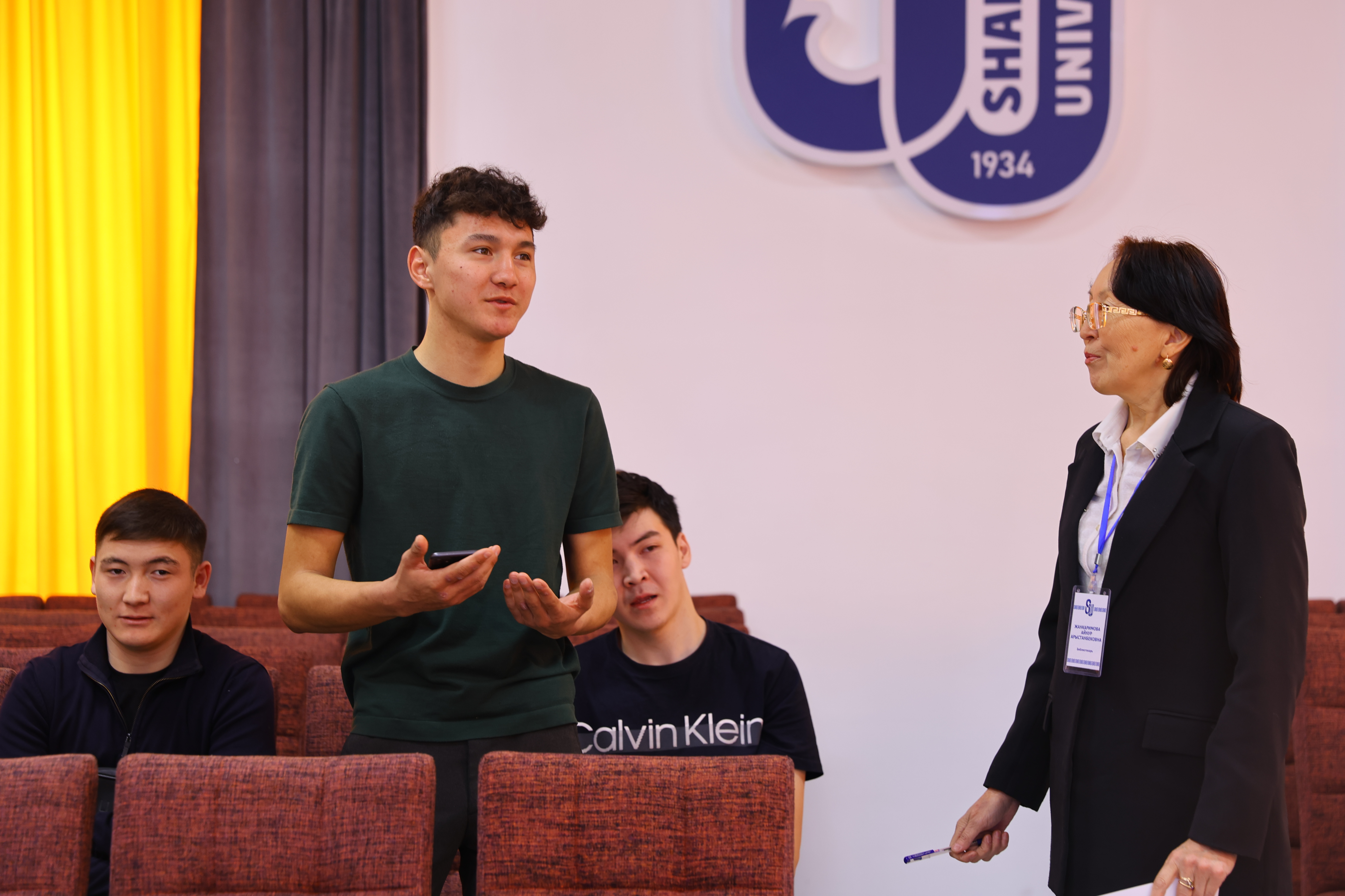 An open debate took place on the topic “Work makes a person a hero”