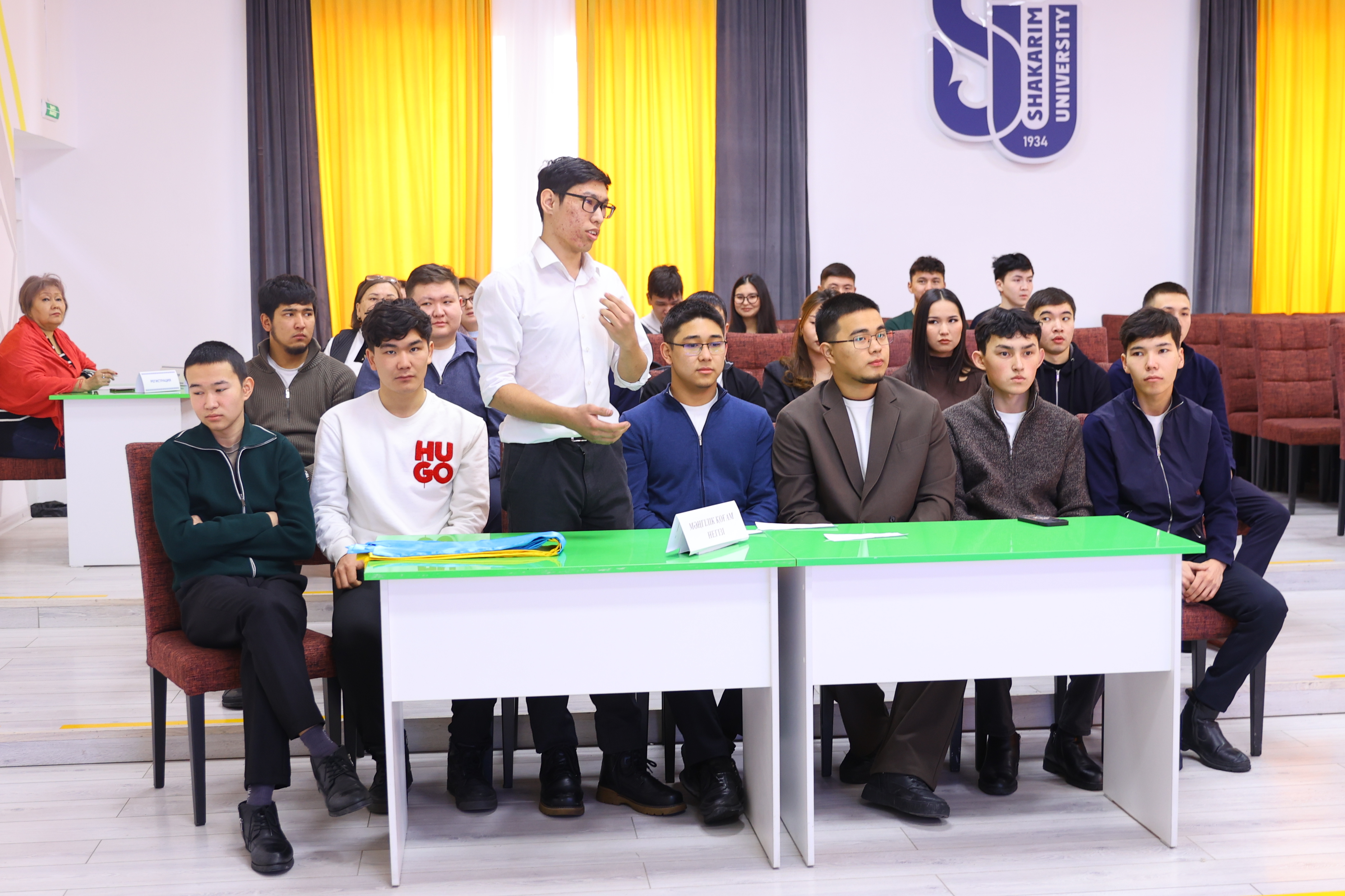 An open debate took place on the topic “Work makes a person a hero”