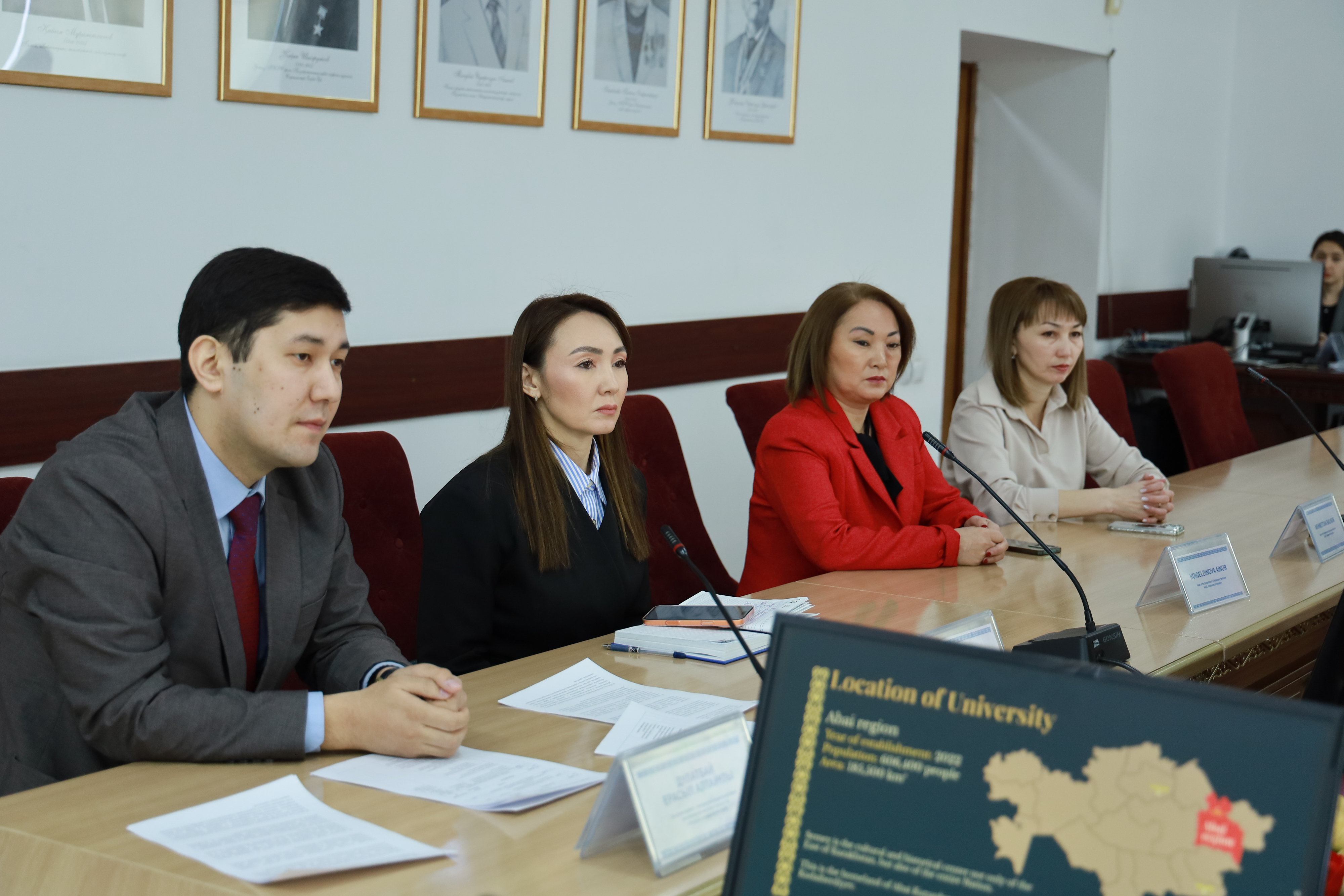 Scientists of Samarkand University at Shakarim University
