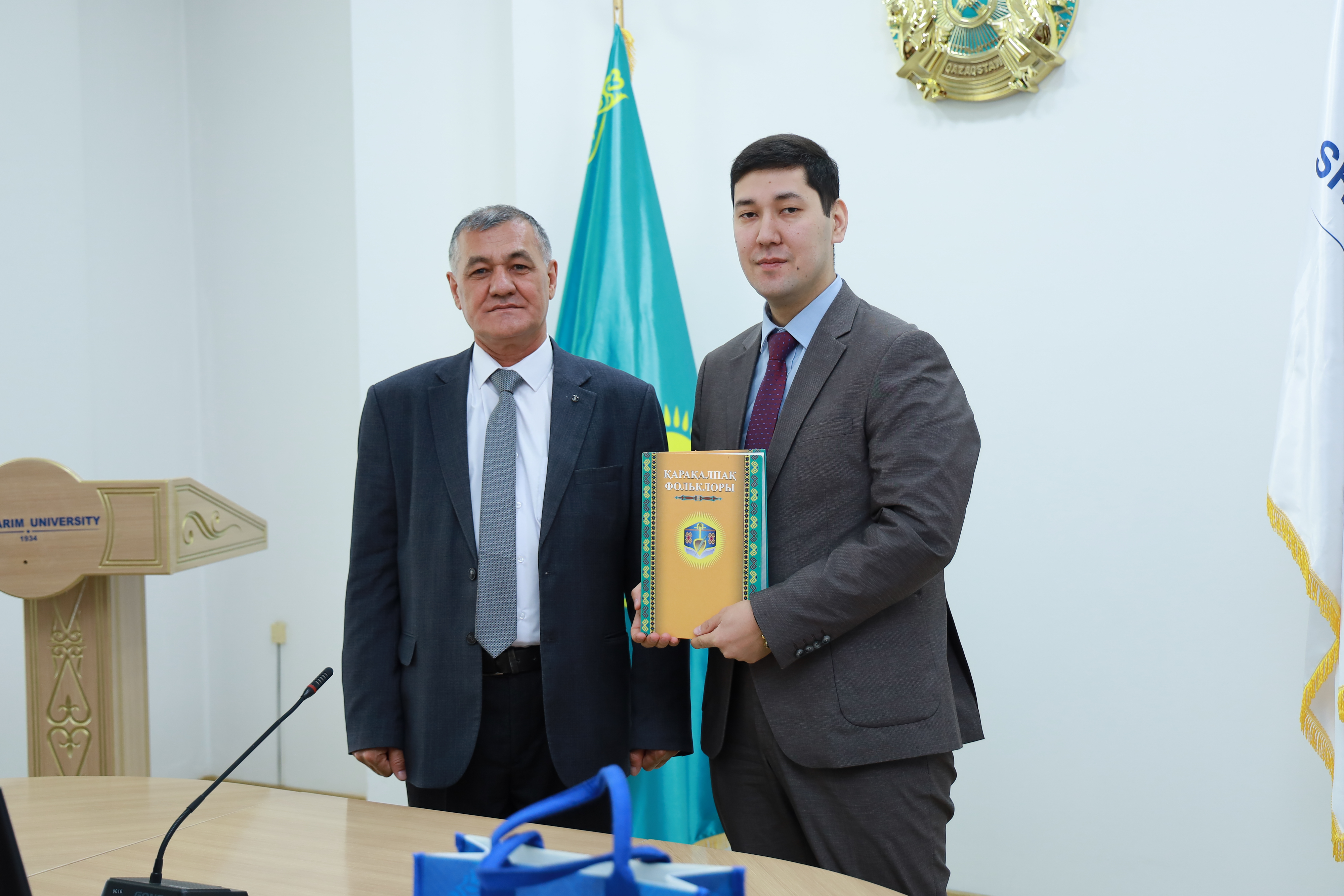 Scientists of Samarkand University at Shakarim University
