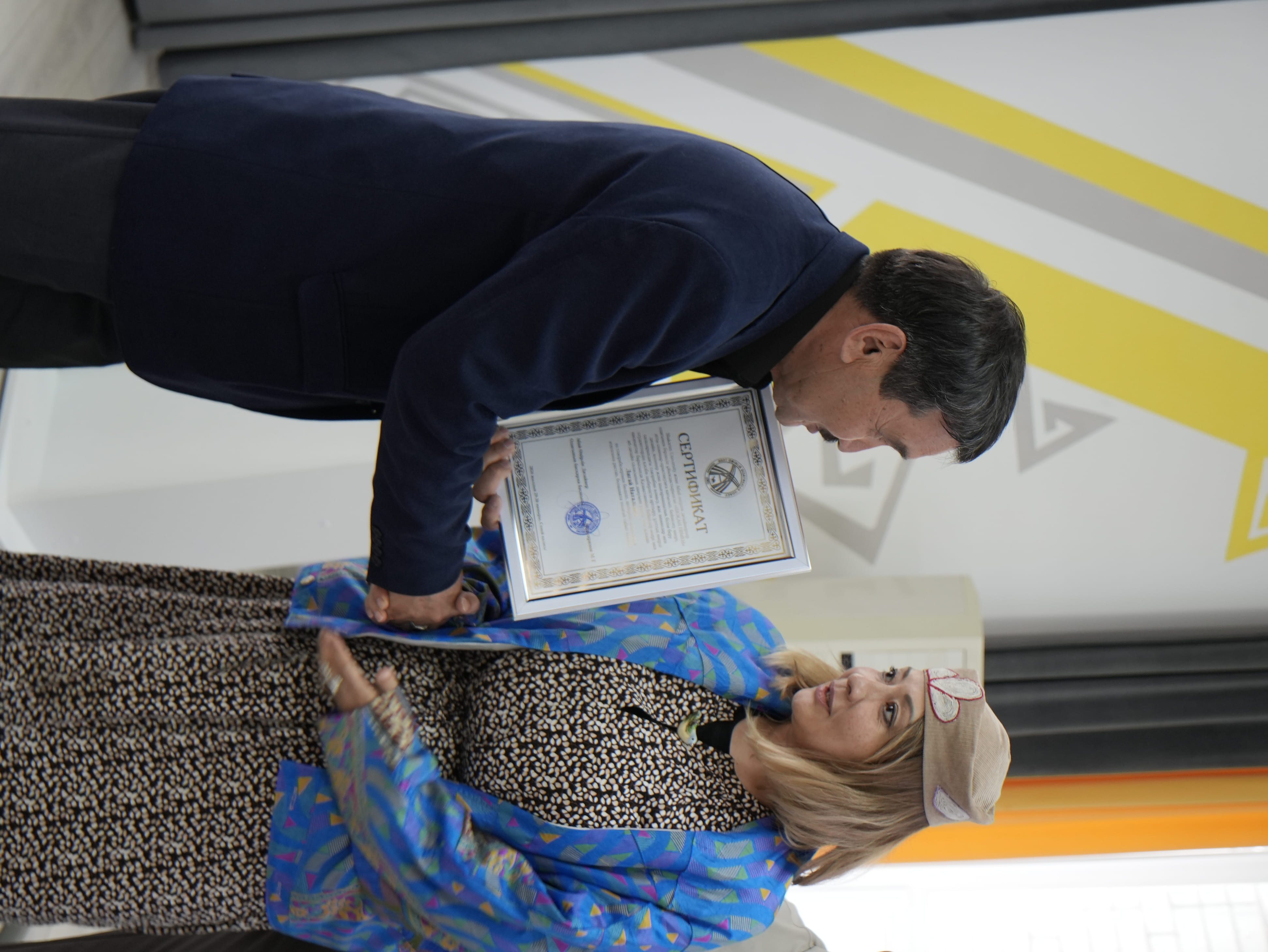 The teaching of Kazakh fine art was promoted