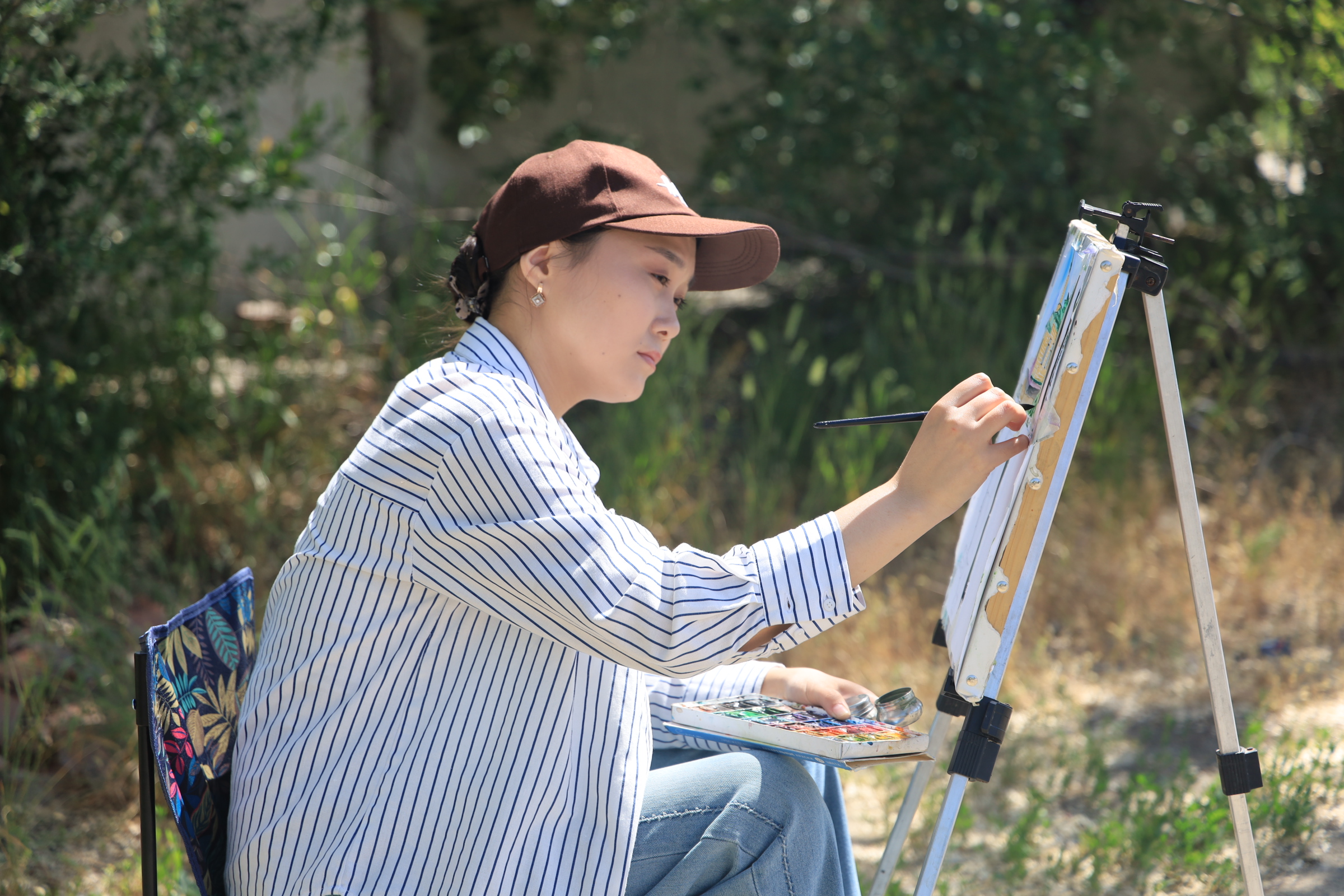 Well-known artists took part in creative plein air in Semipalatinsk