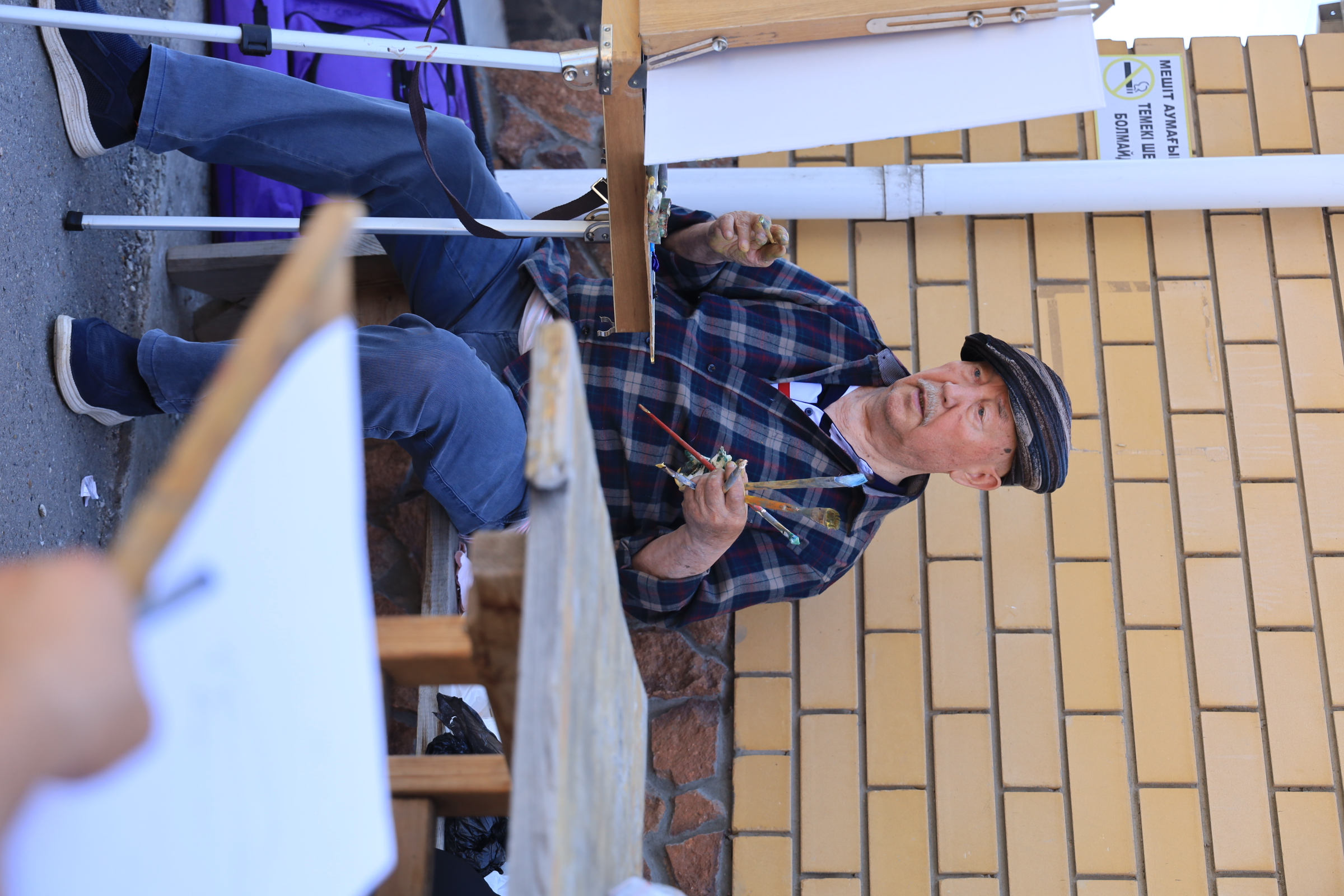 Well-known artists took part in creative plein air in Semipalatinsk