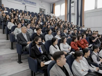 ДУМАН ОРЫНБЕКОВТІҢ МЕКТЕП ТҮЛЕКТЕРІМЕН АШЫҚ ӘҢГІМЕСІ